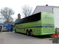 Fleur de Lys 3606 - Bloc Qu�b�cois - Media �crit et radio - M�dia t�l�vision - 2000 Prevost H3-45 (Ex-leased TripMate Tours 218)