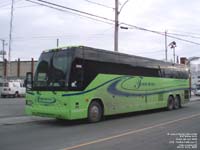 Fleur de Lys 3606 - Parti Qu�b�cois - Media t�l�vision - 2000 Prevost H3-45 (Ex-leased TripMate Tours 218)