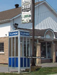 Maskatel (ex-Compagnie de t�l�phone Upton) payphone located in Upton, Quebec