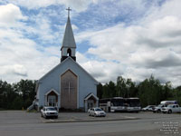 Maheux bus stop, Rivière-Héva
