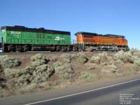 BNSF 884 - C40-8W (nee ATSF 884)
