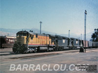 UP 2408 - C30-7 (Re# UP 408 -- nee UP 2968), NW 6141 and NW 6128