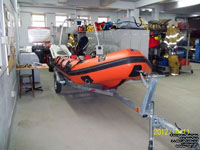 R�gie incendie r�gion de Coaticook Zodiac Boat, Coaticook, Quebec
